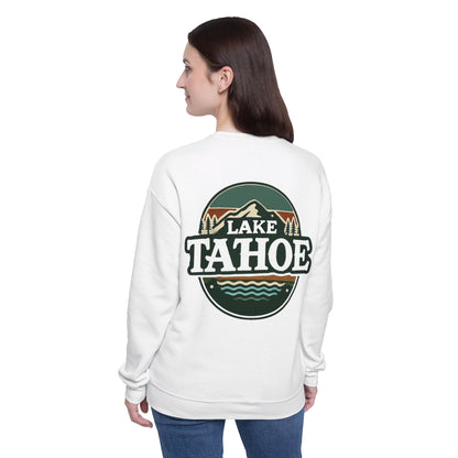 Vintage Lake Tahoe Unisex Drop Shoulder Sweatshirt
