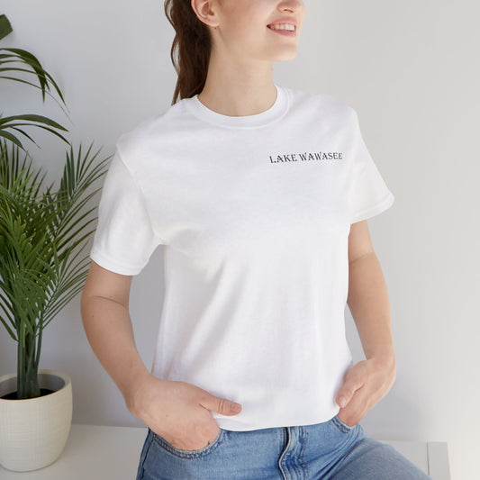 Latitudes Lake Wawasee Unisex Jersey Short Sleeve Tee