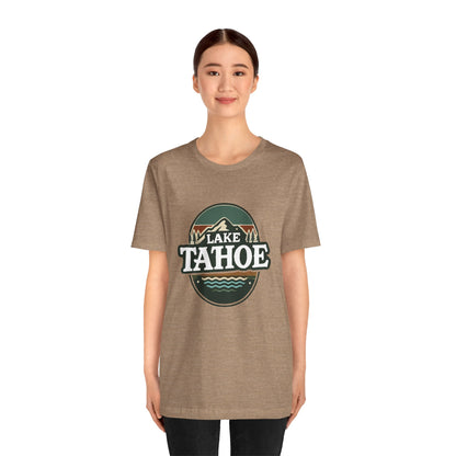 Vintage Lake Tahoe Unisex Jersey Short Sleeve Tee