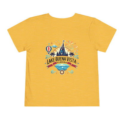 Adventurous Lake Buena Vista Unisex Toddler Short Sleeve Tee
