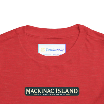 Vintage Mackinac Island Unisex Toddler Short Sleeve Tee