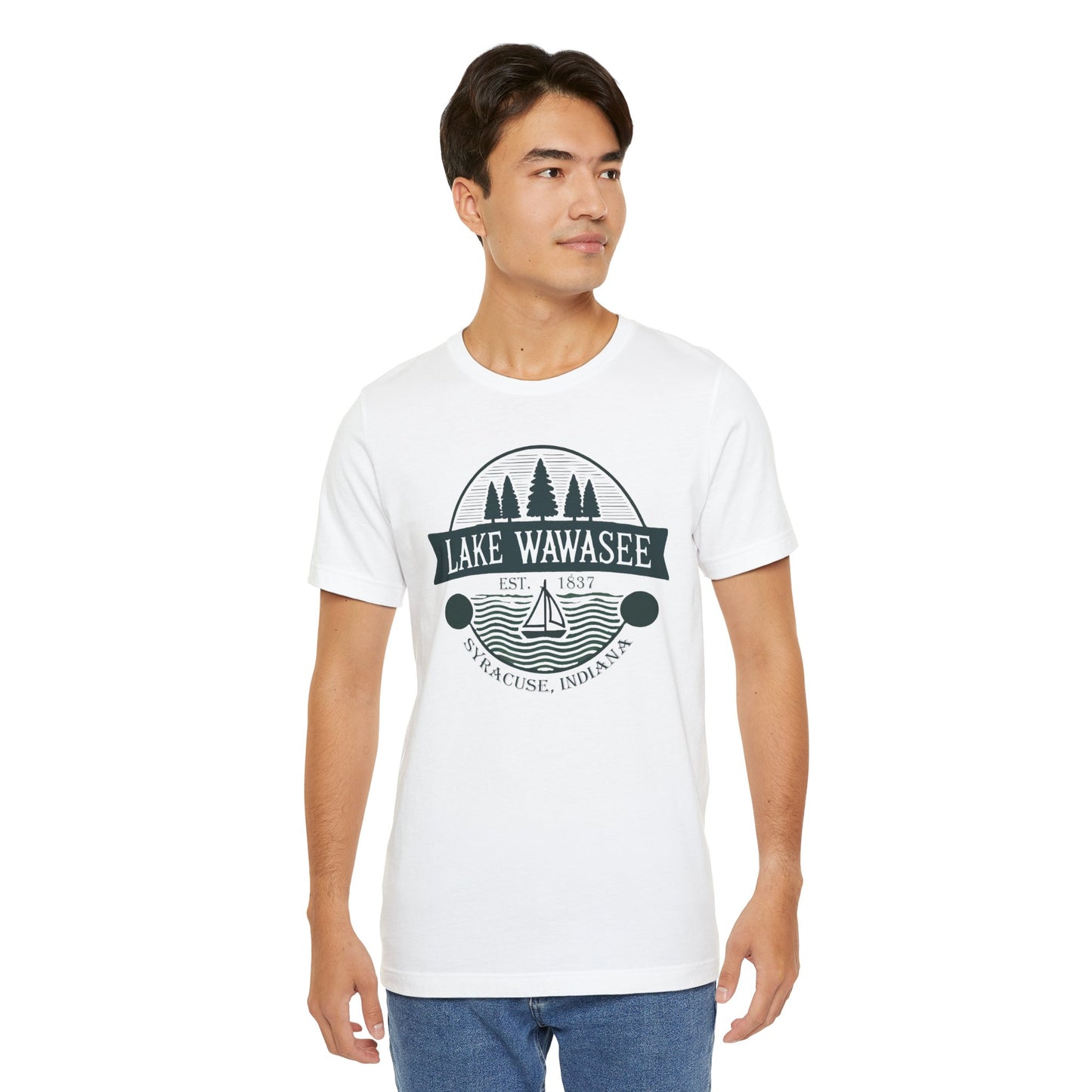 Vintage Lake Wawasee Unisex Jersey Short Sleeve Tee