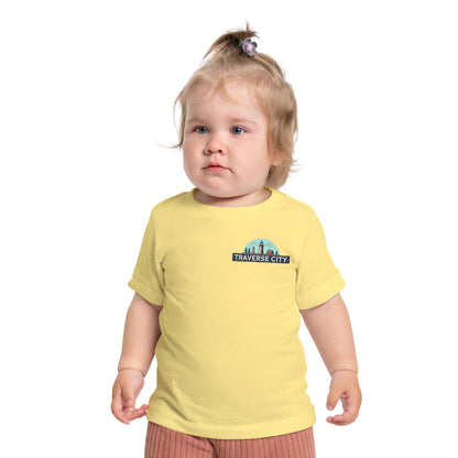 Vintage Traverse City Unisex Baby Short Sleeve T-Shirt
