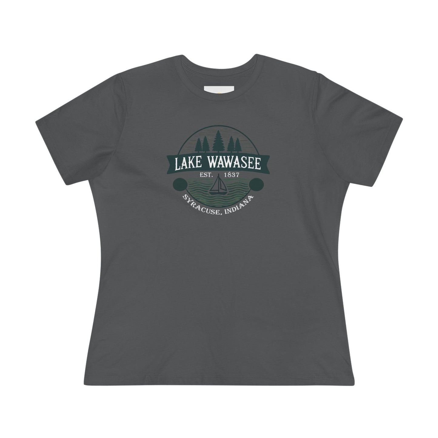 Vintage Lake Wawasee Women's Cotton Tee