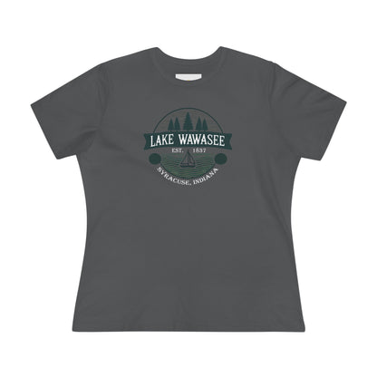 Vintage Lake Wawasee Women's Cotton Tee