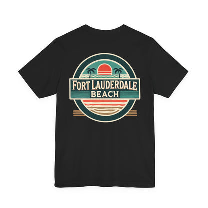 Vintage Fort Lauderdale Unisex Jersey Short Sleeve Tee