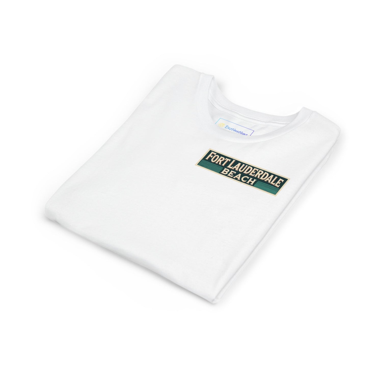 Vintage Fort Lauderdale Unisex Youth Short Sleeve Tee