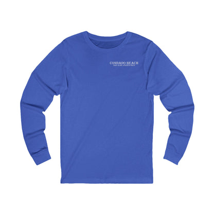 Coastal Vibes Condado Beach Unisex Jersey Long Sleeve Tee