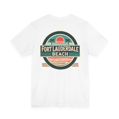 Vintage Fort Lauderdale Unisex Jersey Short Sleeve Tee