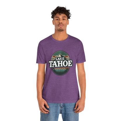 Vintage Lake Tahoe Unisex Jersey Short Sleeve Tee