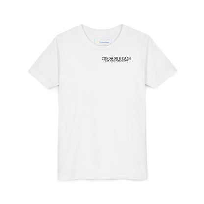 Coastal Vibes Condado Beach Unisex Youth Short Sleeve Tee