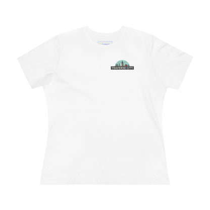 Vintage Traverse City Women's Cotton Tee