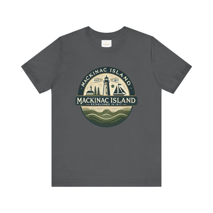 Vintage Mackinac Island Unisex Jersey Short Sleeve Tee