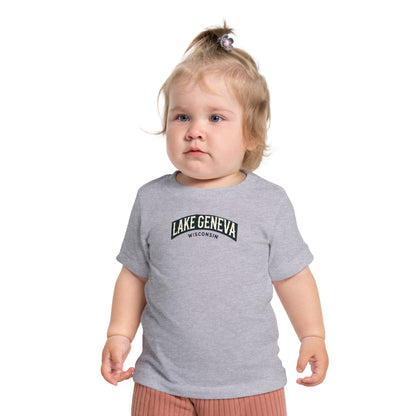 Vintage Lake Geneva Unisex Baby Short Sleeve T-Shirt