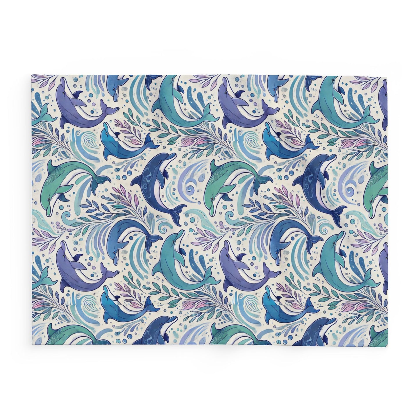 Dolphins Arctic Fleece Blanket