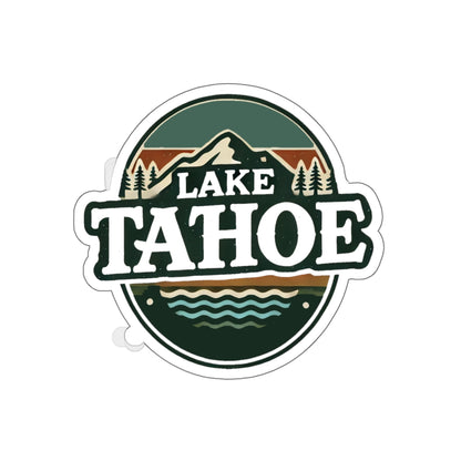 Vintage Lake Tahoe Kiss-Cut Sticker