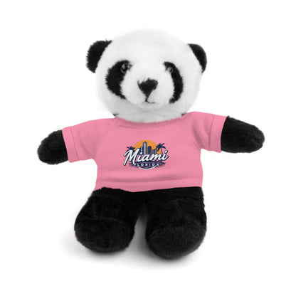 Retro Miami Stuffed Animals with Tee
