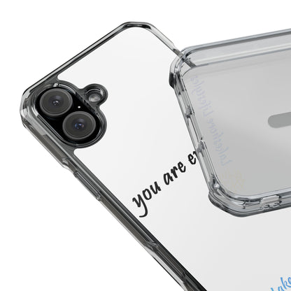 You Are Enough Magnetic Clear Impact Case