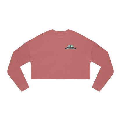 Vintage Traverse City Women's Cropped Sweatshirt