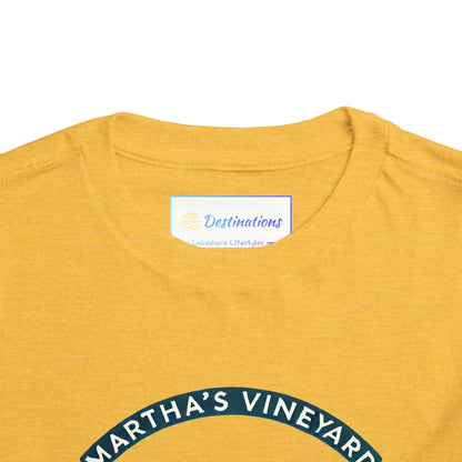 Vintage Martha's Vineyard Unisex Toddler Short Sleeve Tee