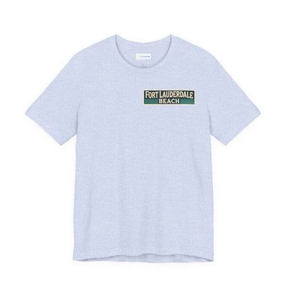 Vintage Fort Lauderdale Unisex Jersey Short Sleeve Tee