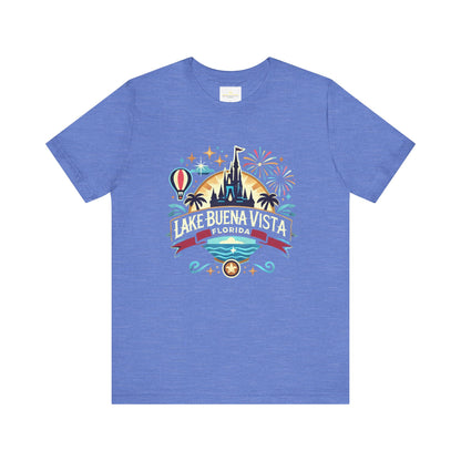 Adventurous Lake Buena Vista Unisex Jersey Short Sleeve Tee