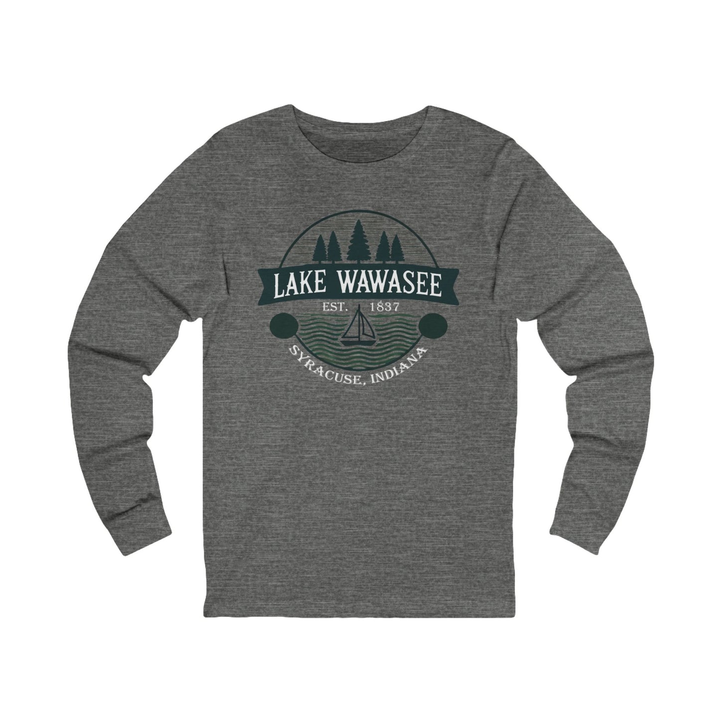 Vintage Lake Wawasee Unisex Jersey Long Sleeve Tee