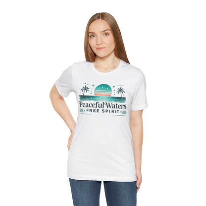 Peaceful Waters Free Spirit Jersey Short Sleeve Tee