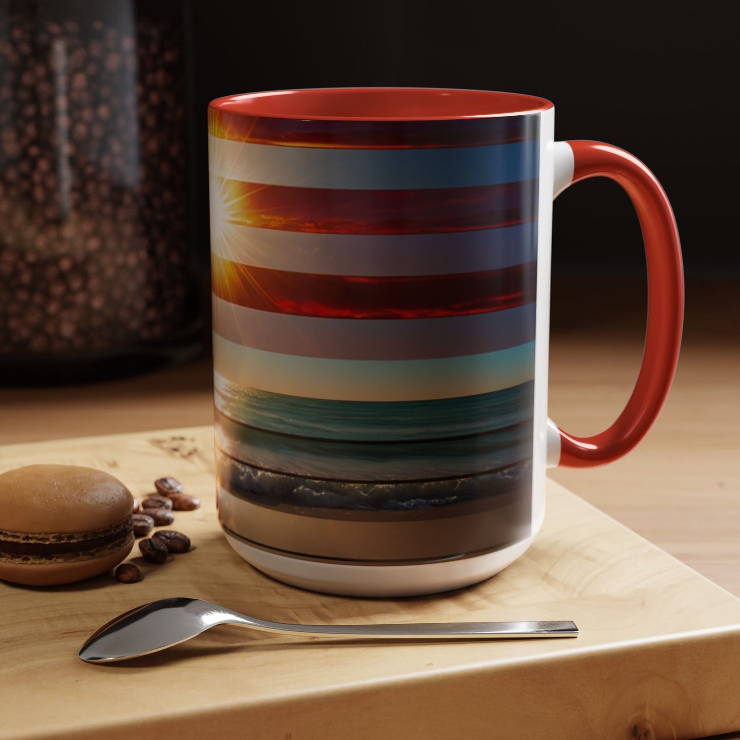 Memorial Accent Coffee Mug