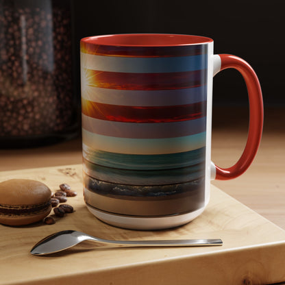 Memorial Accent Coffee Mug