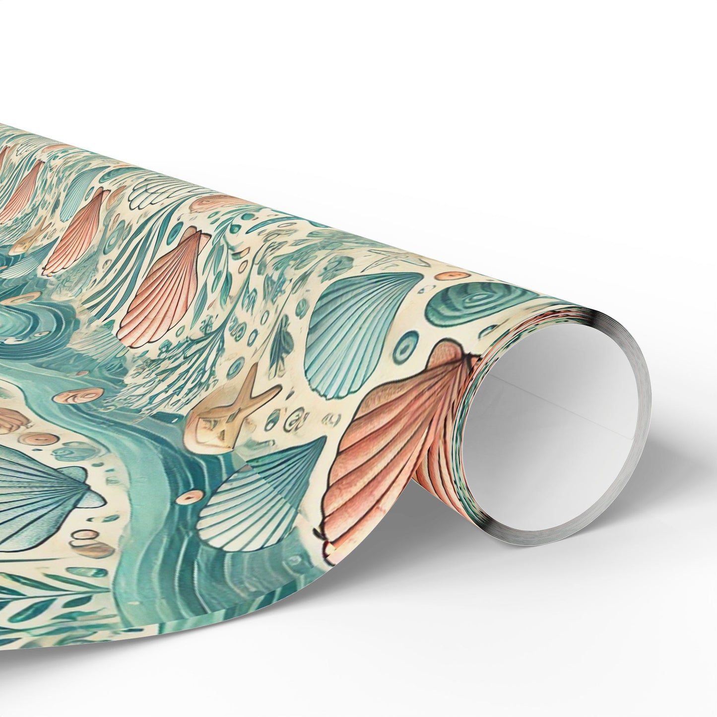 Ocean Seashells Wrapping Paper