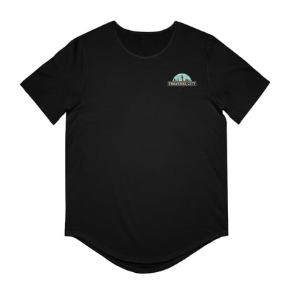 Vintage Traverse City Men's Jersey Curved Hem Tee