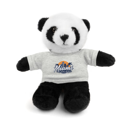 Retro Miami Stuffed Animals with Tee
