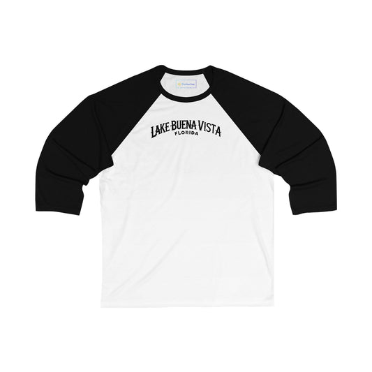 Adventurous Lake Buena Vista Men's 3/4 Sleeve Baseball Tee