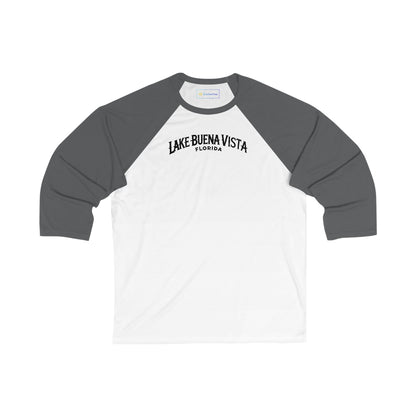 Adventurous Lake Buena Vista Men's 3/4 Sleeve Baseball Tee
