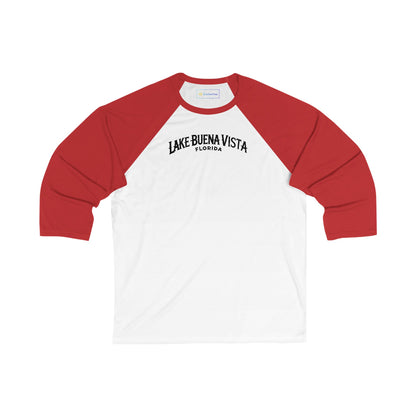 Adventurous Lake Buena Vista Men's 3/4 Sleeve Baseball Tee
