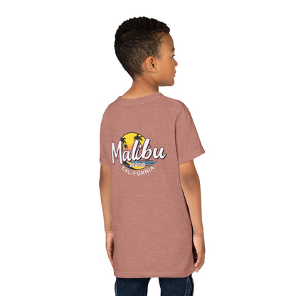 Retro Malibu Unisex Youth Short Sleeve Tee