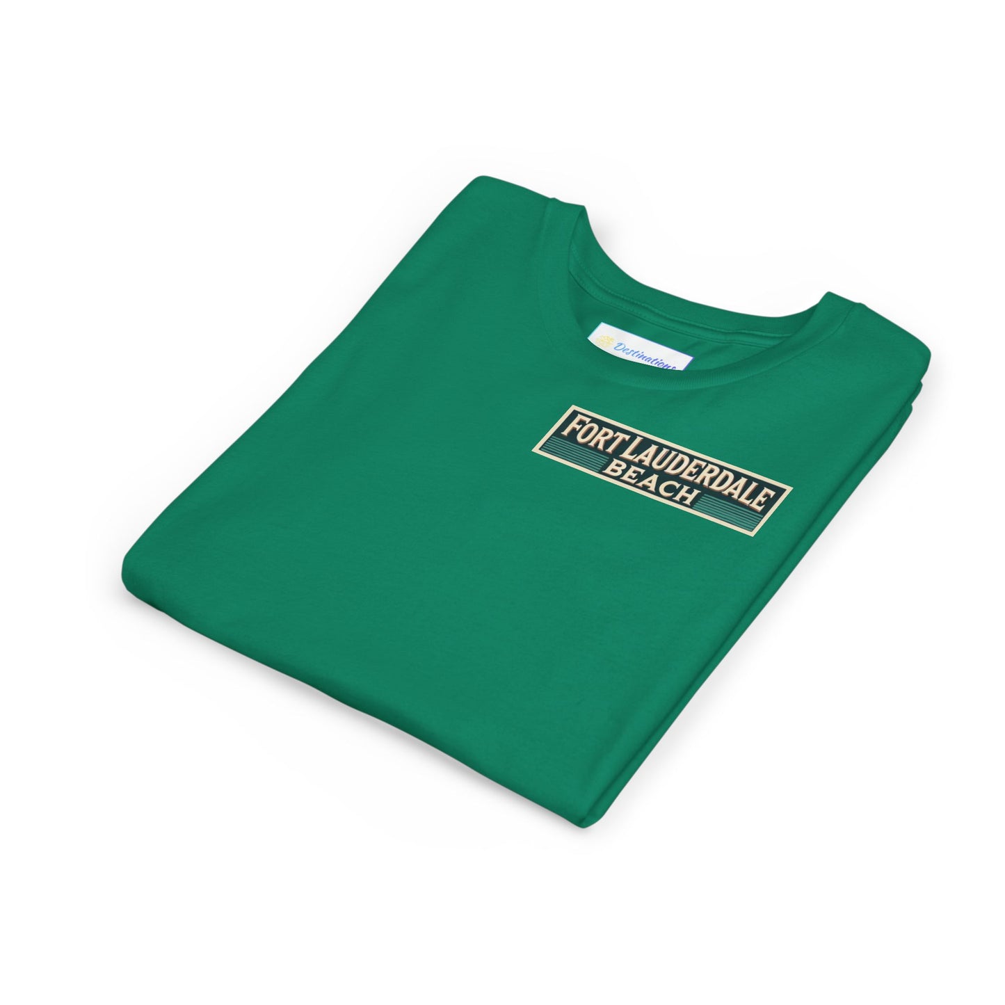 Vintage Fort Lauderdale Unisex Youth Short Sleeve Tee