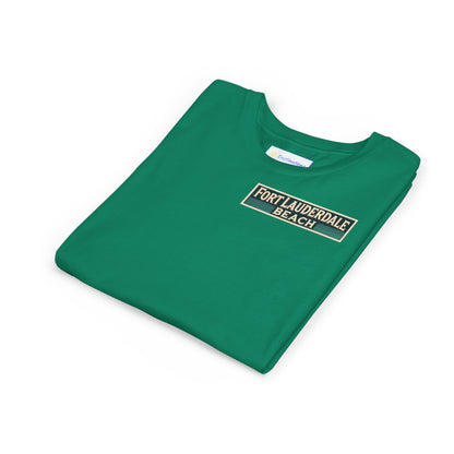 Vintage Fort Lauderdale Unisex Youth Short Sleeve Tee
