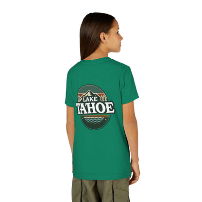 Vintage Lake Tahoe Unisex Youth Short Sleeve Tee