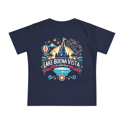 Adventurous Lake Buena Vista Unisex Baby Short Sleeve T-Shirt