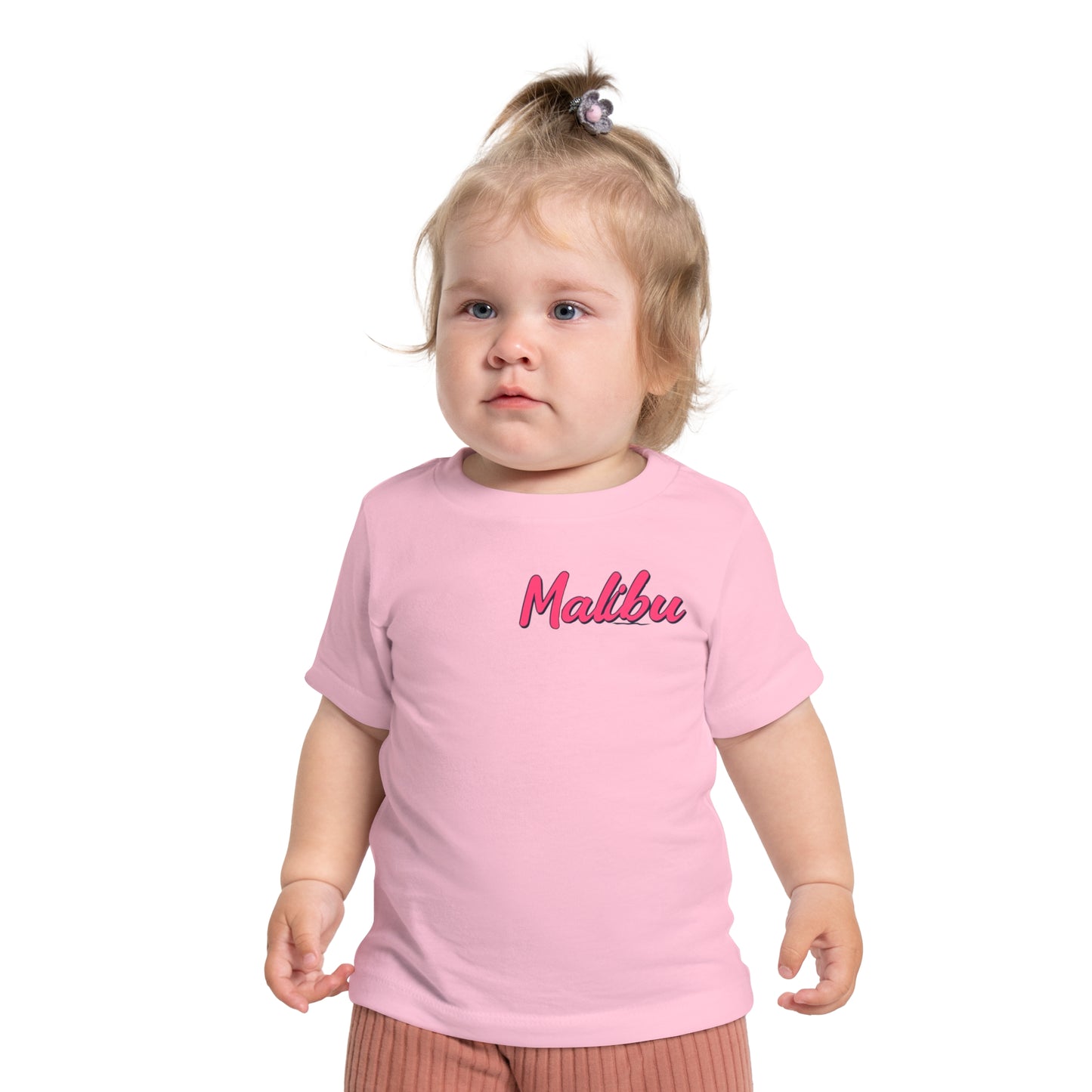 Retro Malibu Unisex Baby Short Sleeve T-Shirt