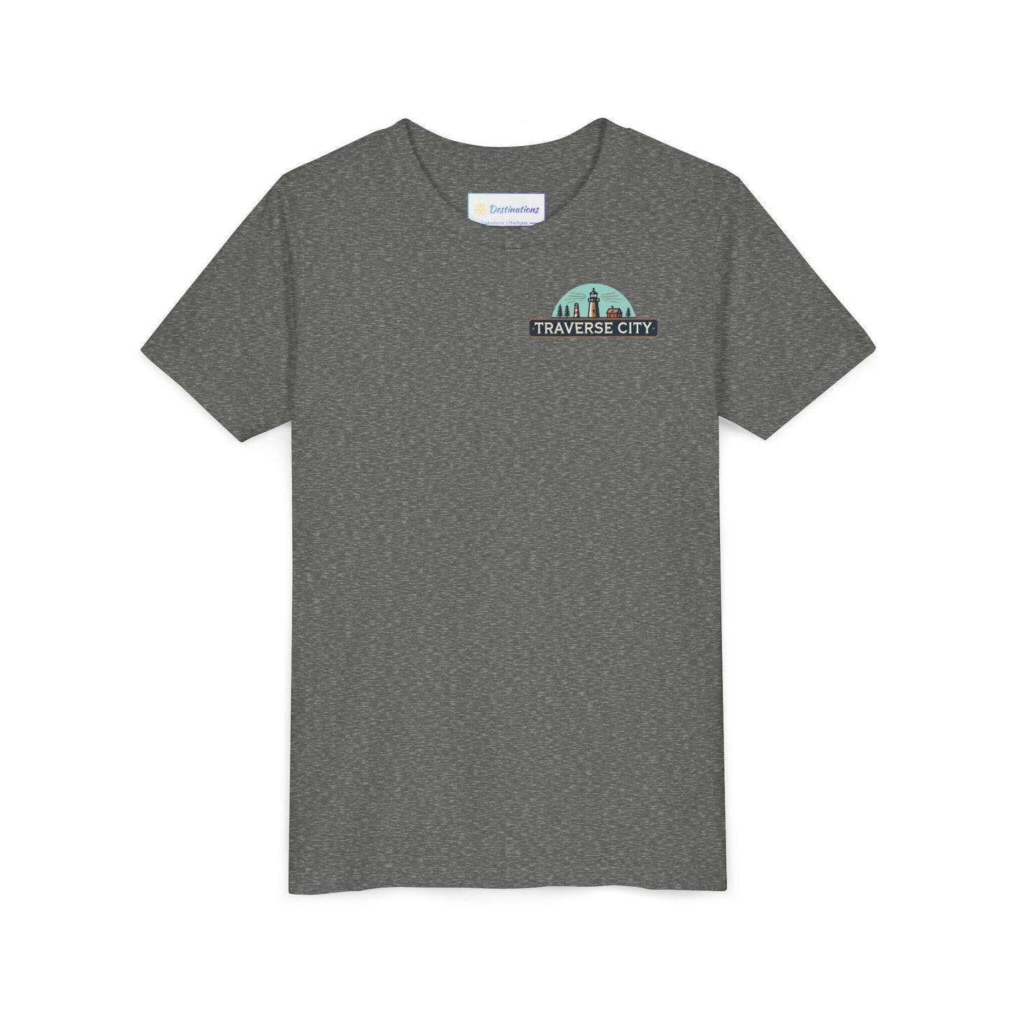 Vintage Traverse City Unisex Youth Short Sleeve Tee