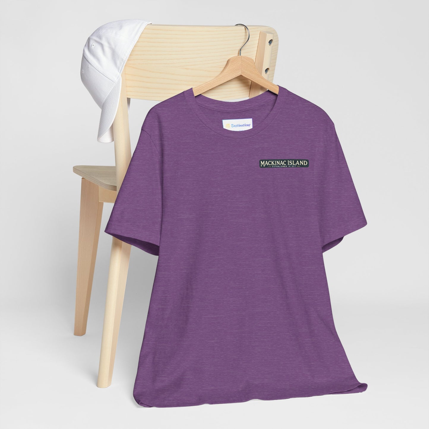 Vintage Mackinac Island Unisex Jersey Short Sleeve Tee