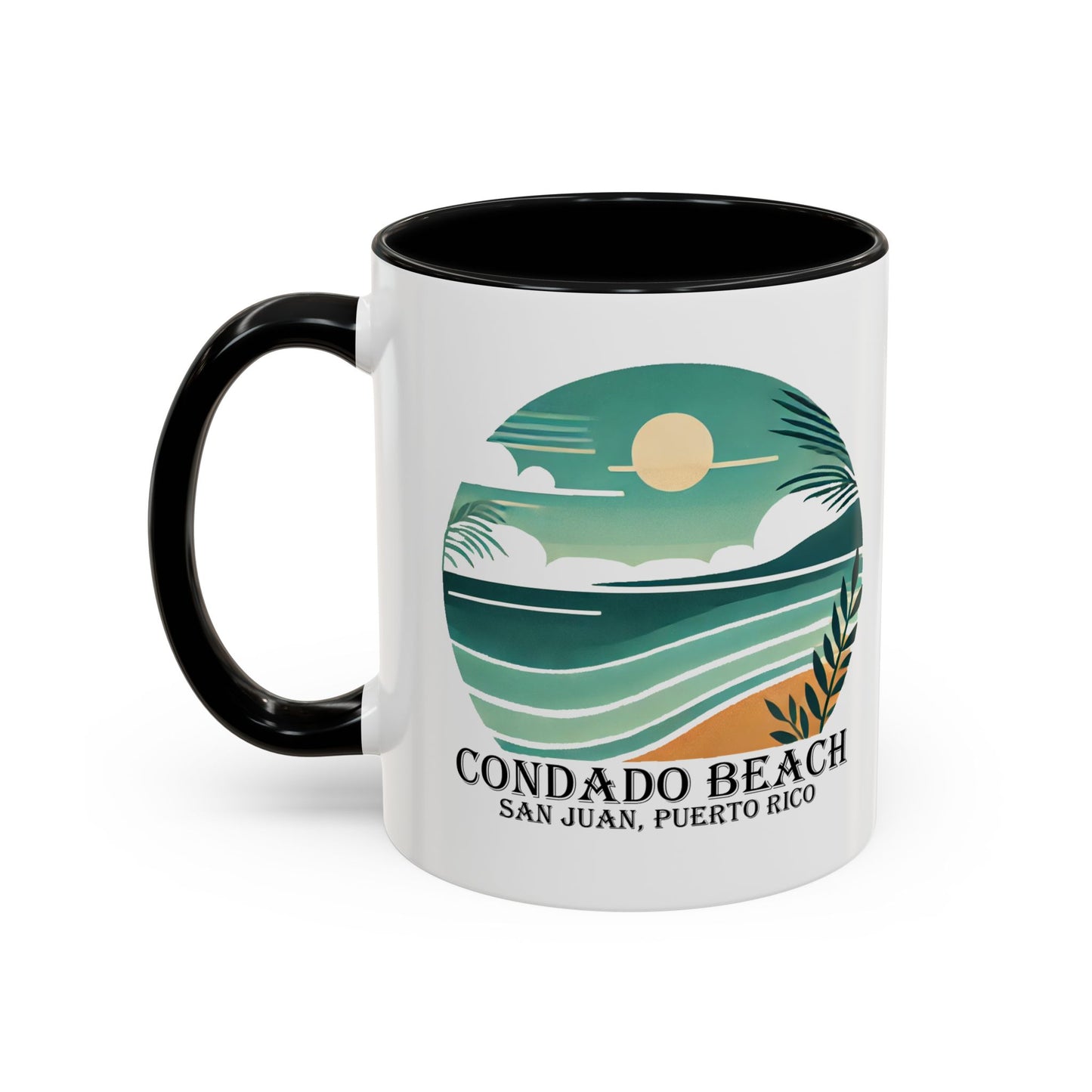 Coastal Vibes Condado Beach Accent Coffee Mug