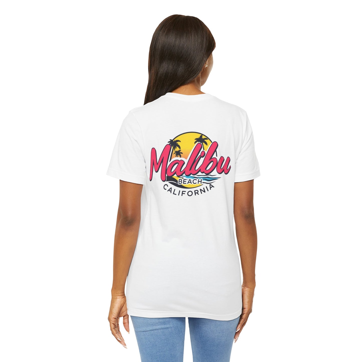 Retro Malibu Unisex Jersey Short Sleeve Tee