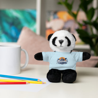 Retro Miami Stuffed Animals with Tee