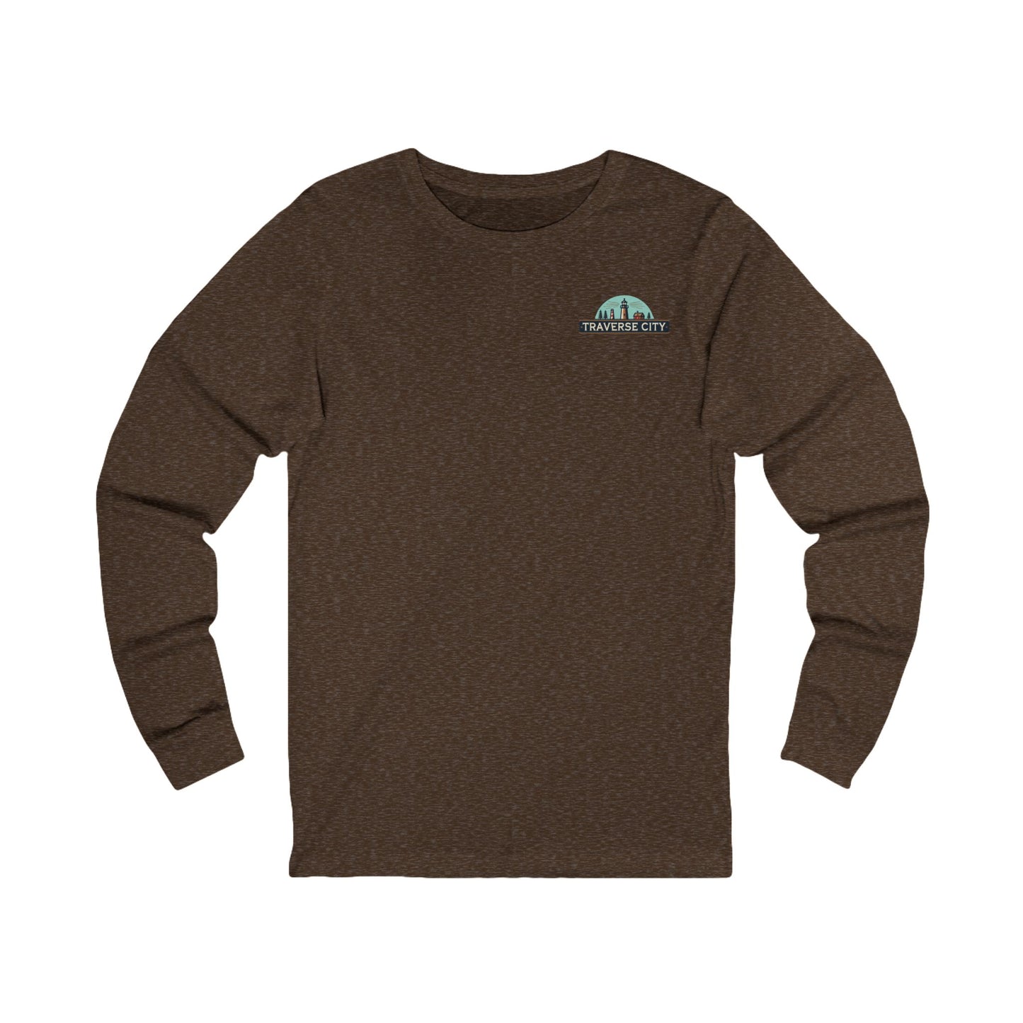 Vintage Traverse City Unisex Jersey Long Sleeve Tee