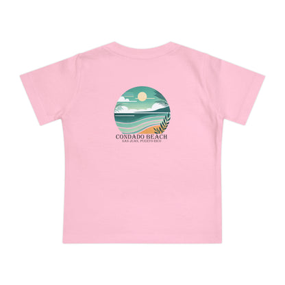 Coastal Vibes Condado Beach Unisex Baby Short Sleeve T-Shirt