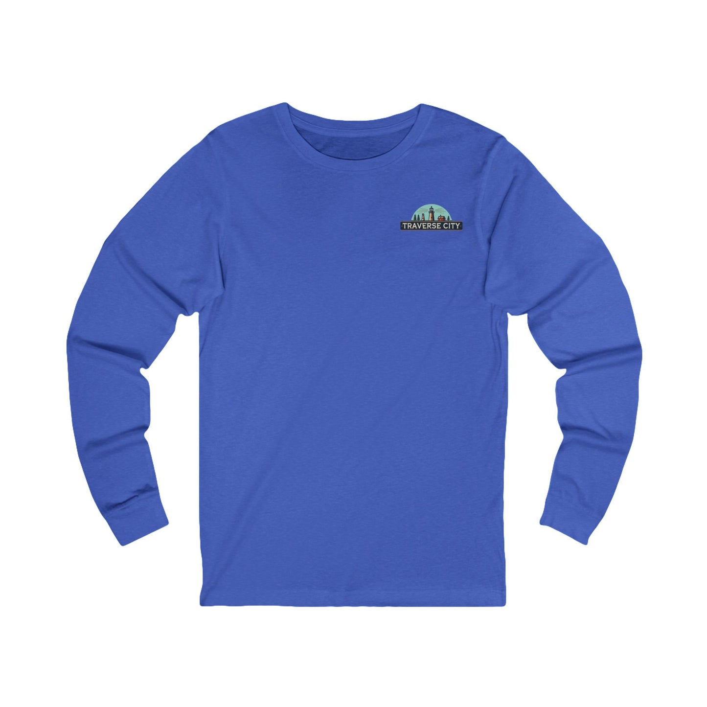Vintage Traverse City Unisex Jersey Long Sleeve Tee